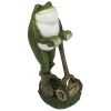 Moses The Toad Lawn Mower Frog