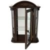 Mahogany Rosedale Curio Cabinet