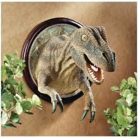 Framed T-Rex Scaled Dinosaur Wall Trophy        Nr