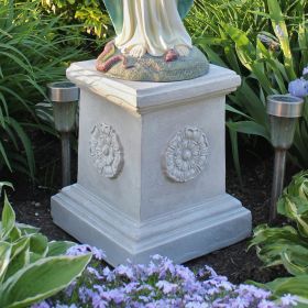 Large Rosette Plinth