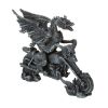 Biker Dragon On Skelton Chopper