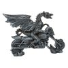 Biker Dragon On Skelton Chopper