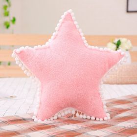 Pink Star Pillow