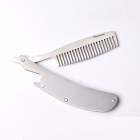 Men's Care Foldable And Portable Beard Comb