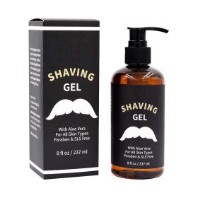 Gentle And Non-irritating Softening Beard Men's Shaving Gel