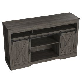 Farmhouse TV Stand for 65+ Inch TV