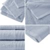 Cotton Tencel Blend Antimicrobial 6 Piece Towel Set