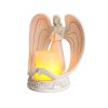 Resin angel candlestick sculpture(white)