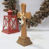 Halloween Ornament 2022,New Cross Dove Window Party Props Ornament