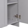 [Cabinet Only] 30" Bathroom Vanity-Gray