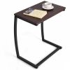 Steel Frame C-shaped Sofa Side End Table