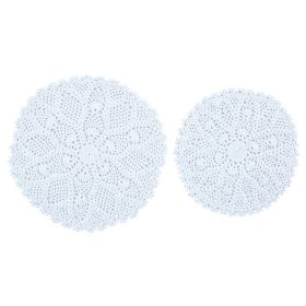 Kadia Crochet Lace Accent Mats Set Of 2