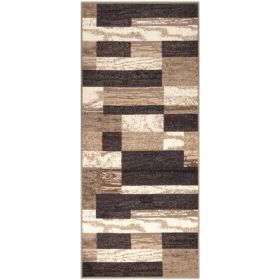 Rockwood Patchwork Non-Slip Indoor Washable Area Rug