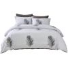 Duvet Cover Set 6 Piece Queen Size Cotton Bedding - Lecce by Dolce Mela