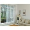 Window Sheer Curtains Panel, Pearly