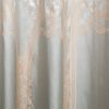 Curtains Damask Jacquard Grommet Semi-Blackout, Tall 60x100, Rouen by Dolce-Mela