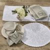 Kadia Crochet Lace Round Placemat