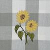 Wicklow Check Sunflower Embroidered Placemat