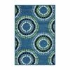 Burgess Geometric Circles Indoor Area Rug Or Door Mat Or Runner