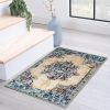 Decklan Floral Medallion Indoor Area Rug or Runner Rug