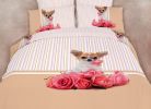 Queen Size Duvet Cover Sheets Set, Cutie Pie