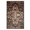 Oswell Medallion Indoor Washable Area Rug