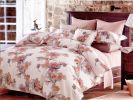 King Size 6 Piece Duvet Cover Sheets Set, Abloom