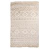 Genaine Contemporary Geometric Fringe Indoor Area Rug or Runner Rug