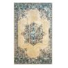 Decklan Floral Medallion Indoor Area Rug or Runner Rug