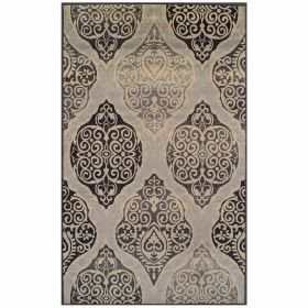 Amherst Moroccan Style Indoor Area Rug or Runner Rug (Color: Grey, size: 8'x10')