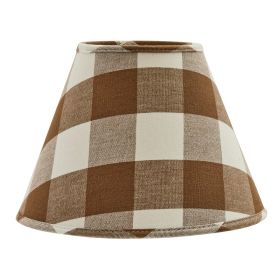 Wicklow Lamp Shade 10" - Brown And Cream (Color: Brown & Cream-10")