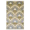 Chloe Non-Slip Floral Damask Indoor Washable Area Rug