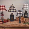 Wicklow Check Lampshade 10" - Dove