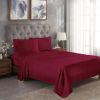 Modal From Beechwood 300 Thread Count Solid Deep Pocket Bed Sheet Set