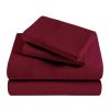 Modal From Beechwood 300 Thread Count Solid Deep Pocket Bed Sheet Set