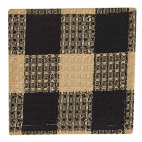 Wicklow Check Dishcloth (Color2: black)