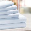 1000 Thread Count Cotton Deep Pocket Solid Bed Sheet Set