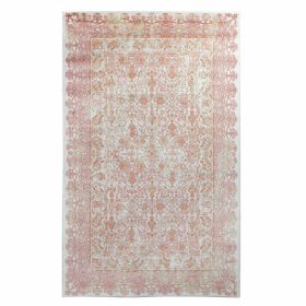 Myel Distressed French Inspired Area Rug (Color: Tuscan, size: 8'x10')