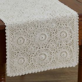 Lace Table Runner (Color2: cream, size: 13 X 36)