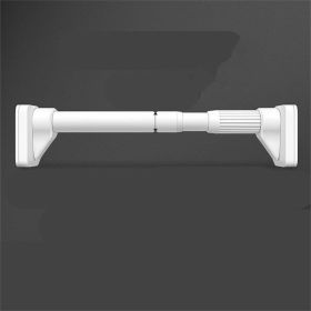 Simple Household Free Punching Telescopic Rod (Option: White-0.4to0.5m)