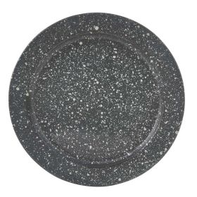 Granite Enamelware Dinner Plate Gray (Dinnerware: Dinner Plate)